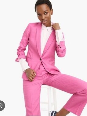 J. Crew Pink Pant Suit